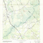 United States Geological Survey Longs, SC-NC (1953, 24000-Scale) digital map