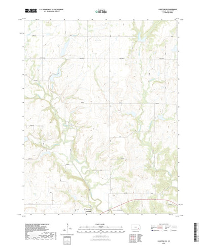 United States Geological Survey Longton NW, KS (2022, 24000-Scale) digital map