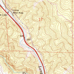 United States Geological Survey Longvale, CA (1966, 24000-Scale) digital map