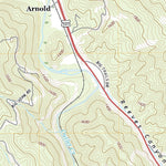 United States Geological Survey Longvale, CA (2021, 24000-Scale) digital map