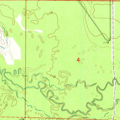 United States Geological Survey Longview, AR (1971, 24000-Scale) digital map
