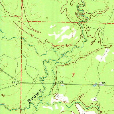 United States Geological Survey Longview, AR (1971, 24000-Scale) digital map