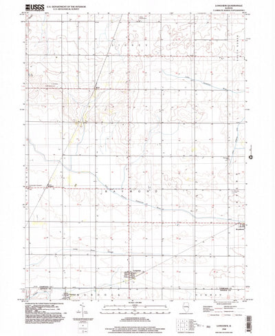 United States Geological Survey Longview, IL (1998, 24000-Scale) digital map