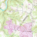 United States Geological Survey Longview, NC (1993, 24000-Scale) digital map
