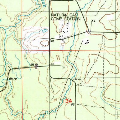 United States Geological Survey Longville, LA (1994, 24000-Scale) digital map