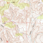 United States Geological Survey Lonoak, CA (1969, 24000-Scale) digital map