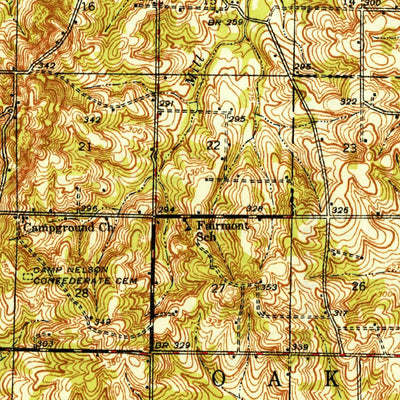 United States Geological Survey Lonoke, AR (1949, 62500-Scale) digital map