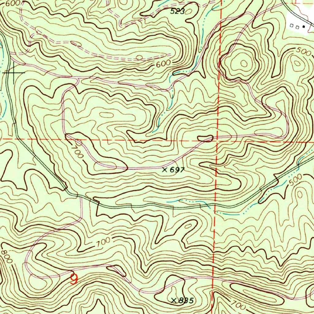 Lonsdale NE, AR (1972, 24000-Scale) Map by United States Geological ...