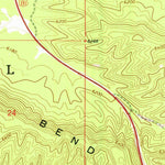 United States Geological Survey Lookout Butte, ID (1965, 24000-Scale) digital map