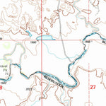 United States Geological Survey Lookout Butte, ND (1998, 24000-Scale) digital map