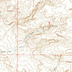 United States Geological Survey Lookout Butte SW, WY (1951, 24000-Scale) digital map