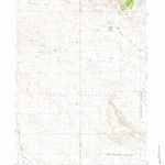 United States Geological Survey Lookout Butte, WY (1951, 24000-Scale) digital map
