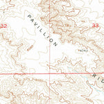 United States Geological Survey Lookout Butte, WY (1951, 24000-Scale) digital map