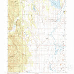 United States Geological Survey Lookout, CA (1990, 24000-Scale) digital map