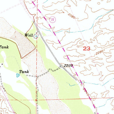 United States Geological Survey Lookout Mountain, AZ (1949, 24000-Scale) digital map