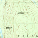 United States Geological Survey Lookout Mountain, ME (1989, 24000-Scale) digital map
