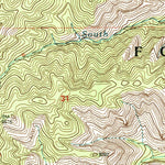 United States Geological Survey Lookout Mountain, NM (1999, 24000-Scale) digital map