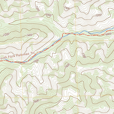 United States Geological Survey Lookout Mountain, NM (2023, 24000-Scale) digital map