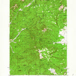 United States Geological Survey Lookout Mountain, OR (1951, 62500-Scale) digital map