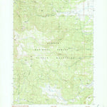 United States Geological Survey Lookout Mountain, OR (1990, 24000-Scale) digital map