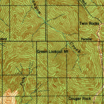 United States Geological Survey Lookout Mountain, WA (1940, 62500-Scale) digital map