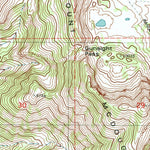 United States Geological Survey Lookout Mountain, WY (1980, 24000-Scale) digital map