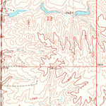 United States Geological Survey Lookout, OK-KS (1970, 24000-Scale) digital map