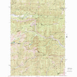 United States Geological Survey Lookout Pass, MT-ID (1988, 24000-Scale) digital map
