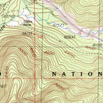 United States Geological Survey Lookout Pass, MT-ID (1988, 24000-Scale) digital map