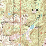 United States Geological Survey Lookout Pass, MT-ID (1988, 24000-Scale) digital map