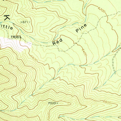 United States Geological Survey Lookout Pass, UT (1971, 24000-Scale) digital map