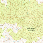 United States Geological Survey Lookout Pass, UT (1971, 24000-Scale) digital map
