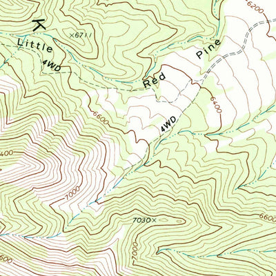 United States Geological Survey Lookout Pass, UT (1993, 24000-Scale) digital map