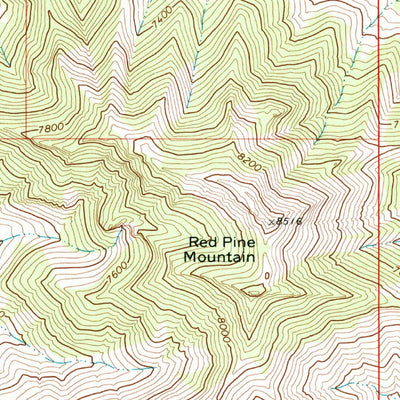 United States Geological Survey Lookout Pass, UT (1993, 24000-Scale) digital map