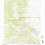 United States Geological Survey Lookout Pass, UT (1998, 24000-Scale) digital map