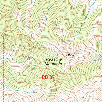 United States Geological Survey Lookout Pass, UT (1998, 24000-Scale) digital map