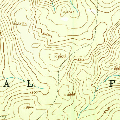 United States Geological Survey Lookout Peak, ID (1965, 24000-Scale) digital map