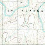 United States Geological Survey Lookout Ridge A-2, AK (1984, 63360-Scale) digital map