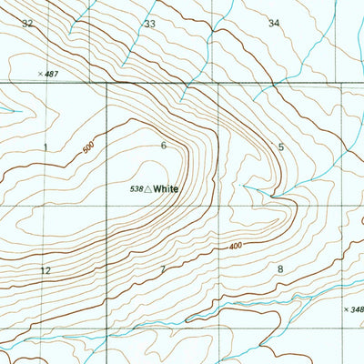 United States Geological Survey Lookout Ridge A-3, AK (1984, 63360-Scale) digital map