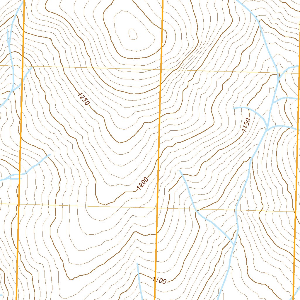 Map Ridge Label Lookout Ridge A-3 NE, AK (2020, 25000-Scale) Map by United States ...