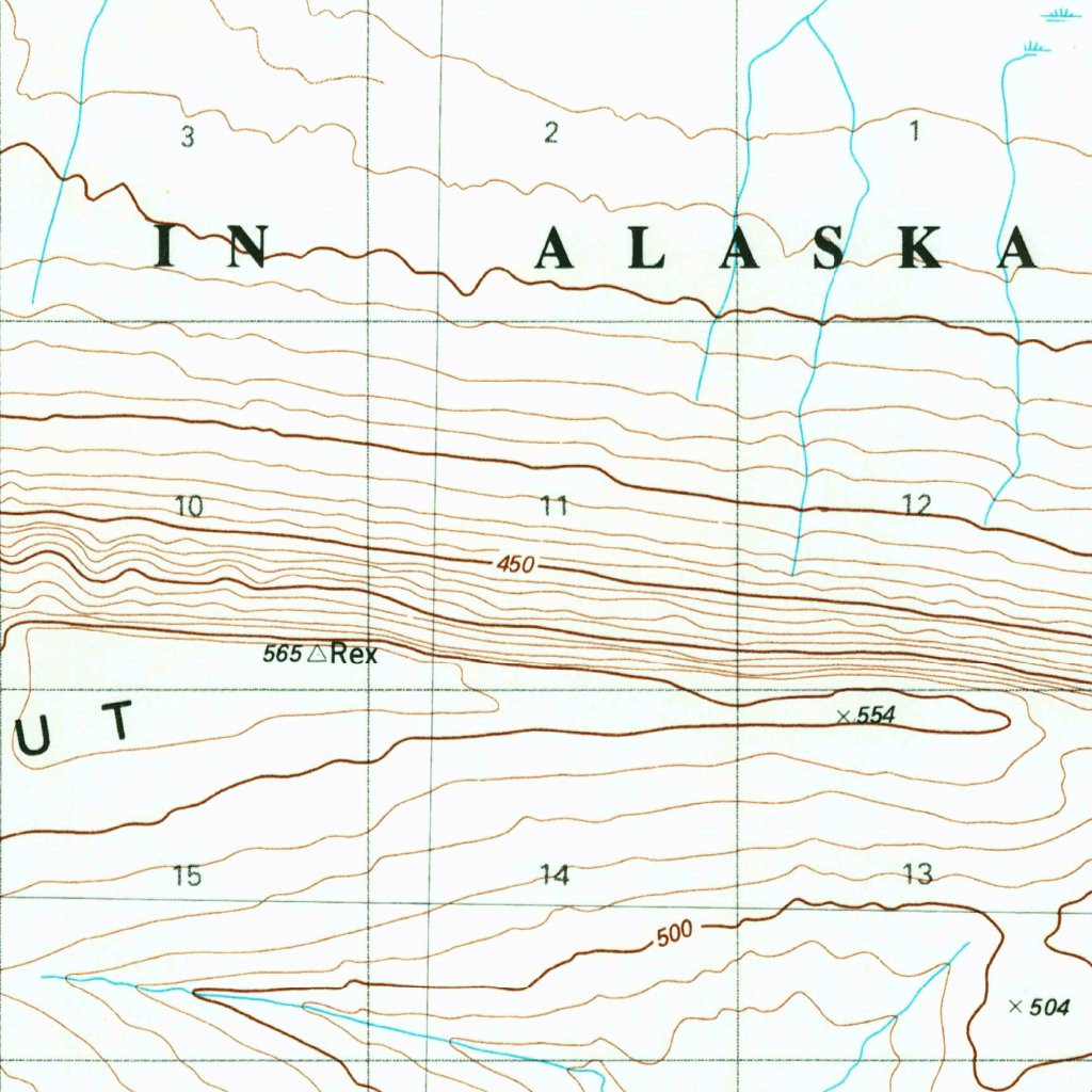 Lookout Ridge A-4, AK (1984, 63360-Scale) Map by United States ...