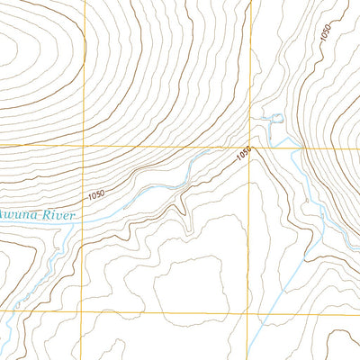United States Geological Survey Lookout Ridge A-4 NW, AK (2015, 25000-Scale) digital map