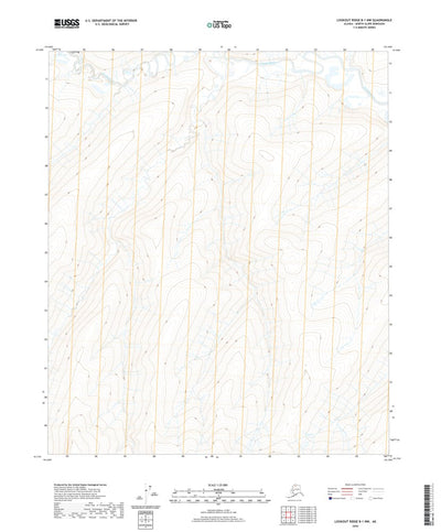 United States Geological Survey Lookout Ridge B-1 NW, AK (2020, 25000-Scale) digital map