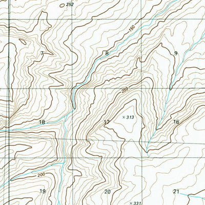 United States Geological Survey Lookout Ridge B-2, AK (1985, 63360-Scale) digital map