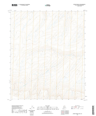 United States Geological Survey Lookout Ridge B-2 NW, AK (2020, 25000-Scale) digital map