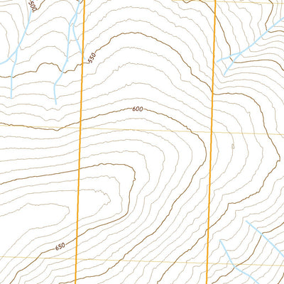 United States Geological Survey Lookout Ridge B-2 NW, AK (2020, 25000-Scale) digital map