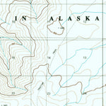 United States Geological Survey Lookout Ridge B-4, AK (1985, 63360-Scale) digital map