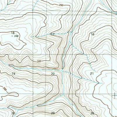 United States Geological Survey Lookout Ridge B-4, AK (1985, 63360-Scale) digital map