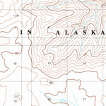 United States Geological Survey Lookout Ridge B-5, AK (1985, 63360-Scale) digital map
