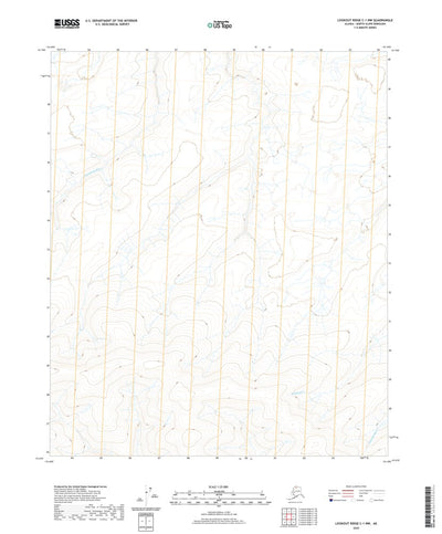 United States Geological Survey Lookout Ridge C-1 NW, AK (2020, 25000-Scale) digital map